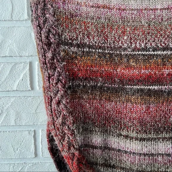 Royal Robbins multicolour knit funnel neck short sleeve tunic sweater XS - Picture 8 of 14